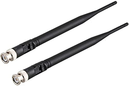 Bingfu Wireless Microphone Receiver Antennas BNC Male Antenna UHF 400MHz-960MHz (4-Pack) for Wireless Microphone System Mic Receiver Remote Digital Audio Tuner UHF Ham Radio - size: BNC Antenna 4-pack