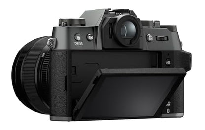 Fujifilm X-T50 Mirrorless Digital Camera XF16-50mmF2.8-4.8 R LM WR Lens Kit - Charcoal Silver Bundle with Additional Accessories