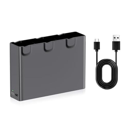 1-Pack Avata 2 Intelligent Flight Battery Charger Two-Way Three-Channel Avata 2 Battery Charging Hub Fully Compatible with DJI Avata 2 Drone
