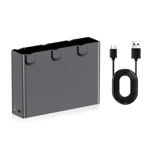 1-Pack Avata 2 Intelligent Flight Battery Charger Two-Way Three-Channel Avata 2 Battery Charging Hub Fully Compatible with DJI Avata 2 Drone