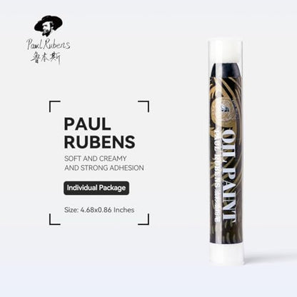 Paul Rubens Jumbo Black Oil Pastels, 2 Pack 60g for Artists & Beginners - color: Black