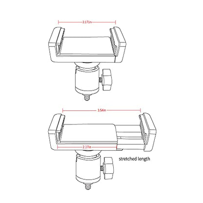 Radiolink FPV Display Monitor Screen Holder Mobile Cell Phone Bracket Mount Stand Folding for RC4GS V3&V2 RC6GS V3&V2 RC Controller
