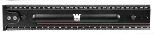 WEN 12-Inch Measuring Ruler With Hook Stop (ME812R) - style: 12-Inch Ruler