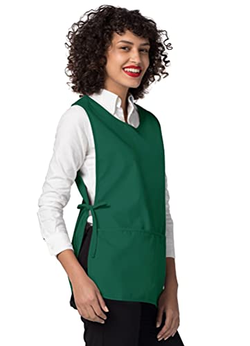 Adar Universal Cobbler Apron 3 Pack - Unisex Cobbler Apron - color: Hunter Green, size: Standard