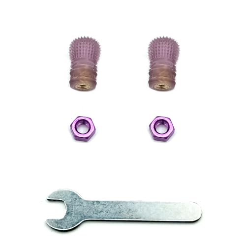 Felistick Pinchee RC Transmitter Radio Controller Stick Ends FPV Controller Accessories Replacement Joystick (purple, M4) - color: purple, size: M4