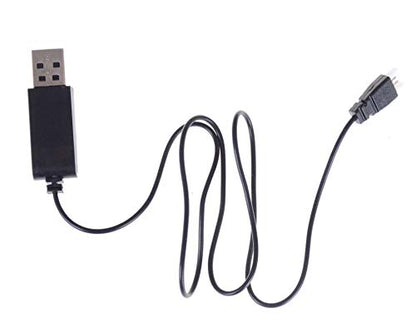 USB Battery Charger for World Tech Toys 34937 Striker 2.4 GHz 4.5 CH RC Spy Drone