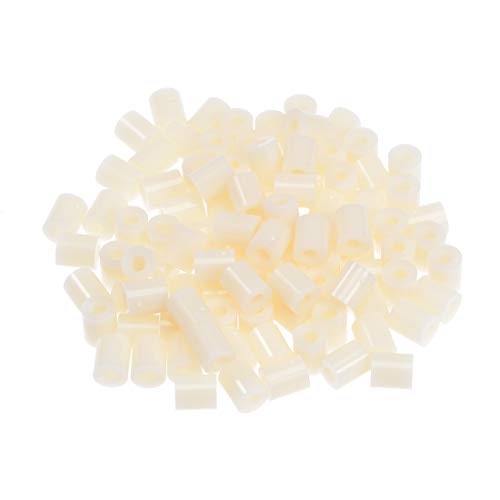 uxcell Nylon Round Spacer Washer 3mm ID 7mm OD 8mm L White 100Pcs