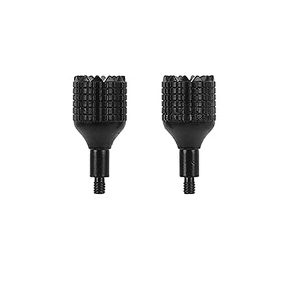 Keenso Drone Controller Sticks, Drone Remote Controller Joystick Anti Slip Light Weight 2 Pcs Comfortable Hand Feeling Copper Abrasion for Replacement (Black