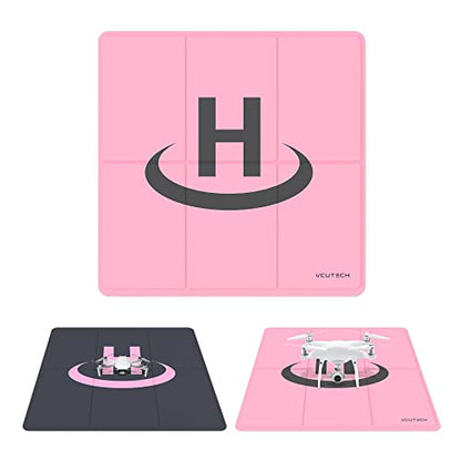 VCUTECH Drone Landing Pad 25 inch(65cm) with USB C Type C to USB C Cable for DJI Mini 2/Air 2S/Mavic Air 2/Mavic 3 Remote Controller OTG Extension