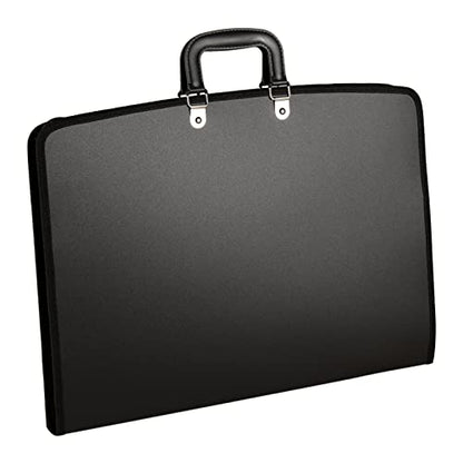 Acocony 11x17 Art Portfolio PP Material Black Pack of 1 - color: Black