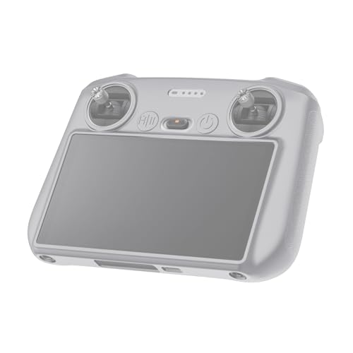 RC Protective Silicone Cover for DJI RC Drone Remote Controller, Anti-Glare Screen Shade & Shockproof Case Controller Accessories,Compatible with DJI Mavic 3/DJI Mavic 3 Cine/DJI Mini 3 Pro - color: Grey, style: RC Remote Controller