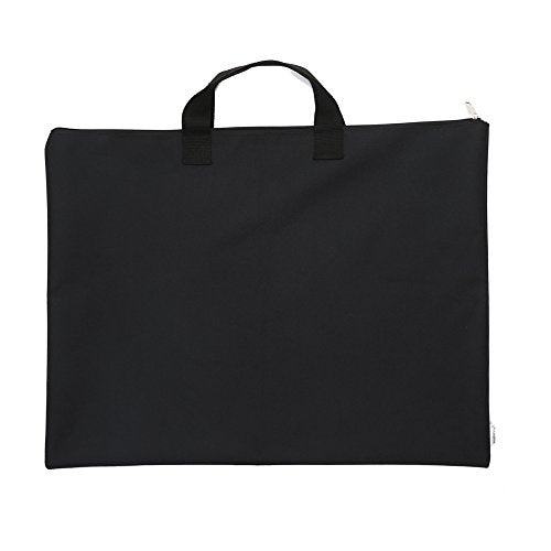 600D Portfolio Waterproof With Handle And Zipper For Student and Artist 2-pack - size: Medium