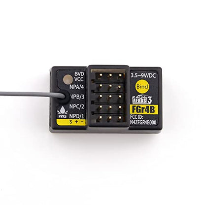 Flysky FGr4B 2.4G 4CH AFHDS3 Micro Receiver for RC Car Boat - size: 17*29*16.6Mm
