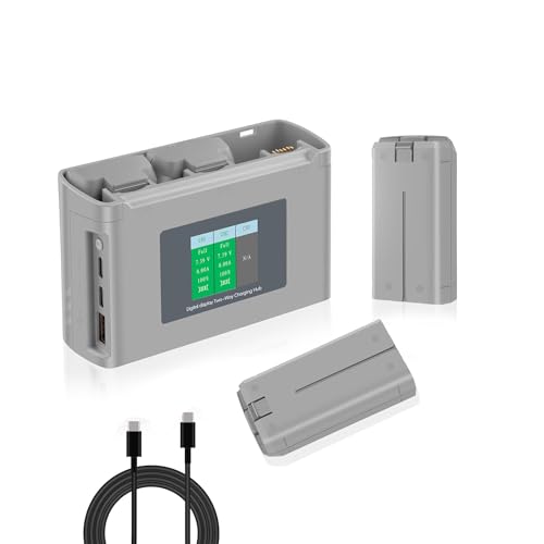 Mini 2 Battery Hub for DJI Mini 4K/2/SE/SE Drone, 2400mAh, Two-Way Charging