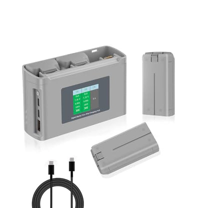 Mini 2 Battery Hub for DJI Mini 4K/2/SE/SE Drone, 2400mAh, Two-Way Charging