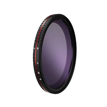 Freewell 72mm Threaded Hard Stop Variable ND Filter Bright Day 6 to 9 Stop - size: 72mm, style: 6-9 Stop