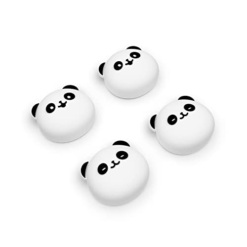 PlayVital Thumb Grip Caps for Steam Deck LCD, Silicone Thumbsticks Grips Joystick Caps for Steam Deck OLED - Chubby Panda - color: Chubby Panda