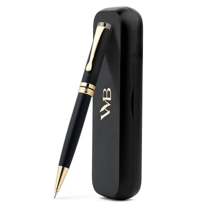 Wordsworth & Black Luxury Bamboo Wood Mechanical Pencil 0.7mm for Drafting - color: Black Wood