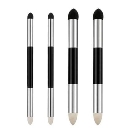 Oil Pastel Blending Tools, Dual Tip Drawing Art Oil Pastels Blender (4, Black) - color: 4 PCS