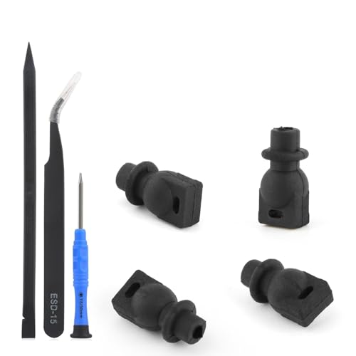 Replacement for DJI Avata 2 Gimbal Shock Absorption Rubber for DJI Mavic 3 Shock Absorber Ball Mavic 3 Pro/Air 3 Damper Rubber Gimbal Mounts Accessories Parts with Repair Tools (4Pcs)