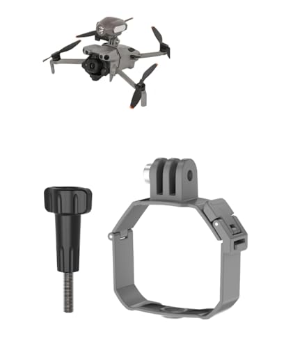 Action Camera Mount Holder for DJI Mini 5 Pro, Camera Mount Top Carry Extension Bracket with 1/4 Screw Tripod Mount Adapter for Mini 5 Pro Accessories (Mounting Bracket) - color: Mounting Bracket