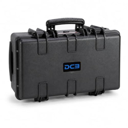 DCB Cases - Element 5573F Waterproof Hard Case with Foam Insert - IP67 Dustproof | Impact-Resistant | 22 x 14 x 10 Ext Dim | Pressure Valve | Protective Equipment Storage Case with Pick & Pluck Foam