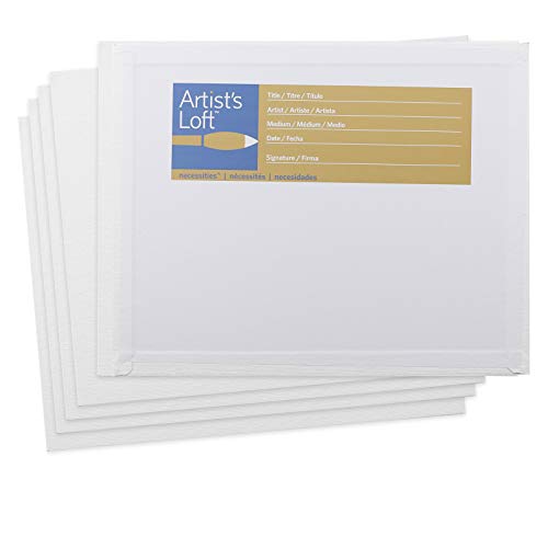 5 Count 8 x 10 Canvas Panels by Artist's Loft - size: 8" x 10"