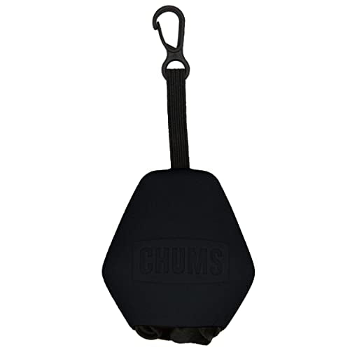 Chums XL Microfiber Lens Cloth Pouch, Portable Cleaner (Black) - color: Black, size: Pouch XL
