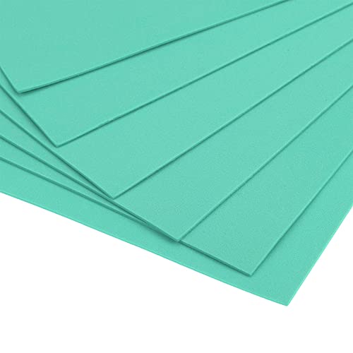 uxcell Blue EVA Foam Sheets 11 x 8 inch 1.7mm Thickness for Crafts DIY Projects, 12 Pcs - color: Blue