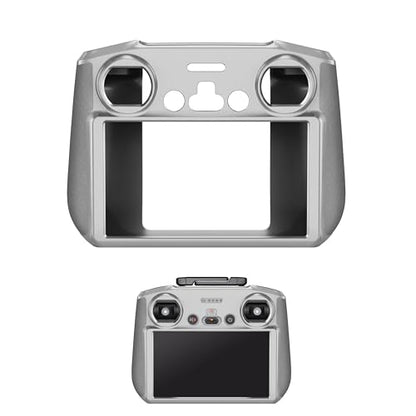 DJI RC2 Silicone Case, Anti-Slip Protective Cover for Mini 4 Pro/Air 3S/RC 2 Controller, Shockproof Skin (Grey)