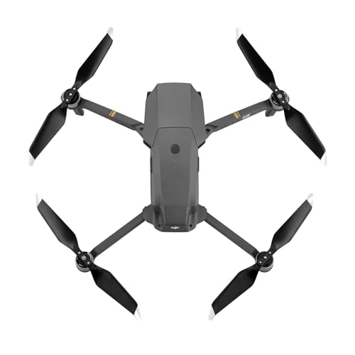 Propeller for DJI Mavic Pro Platinum - 4 Pairs Replacement Blades, Low Noise, Quick Release, Silver Tips - color: Silver