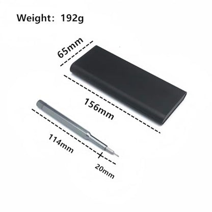 24in1 Mini Precision Screwdriver Set, magnetic Screwdriver case and corrosion-resistant alloy bits for universal phone, computer, home electronics, glasses, watch,clock,drones repair.