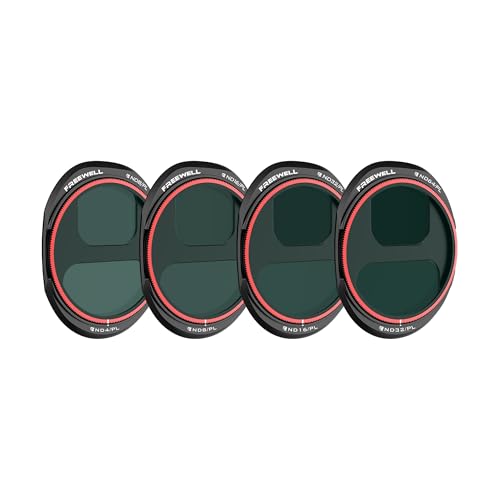 Freewell Bright Day 4-Pack ND/PL Filters for DJI Mavic 4 Pro - style: Bright Day 4Pack