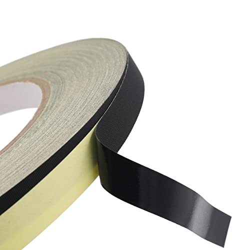 10mm x 30M (0.4in x 100ft) Black Acetate Fabric Electrical Tape - size: 10mm