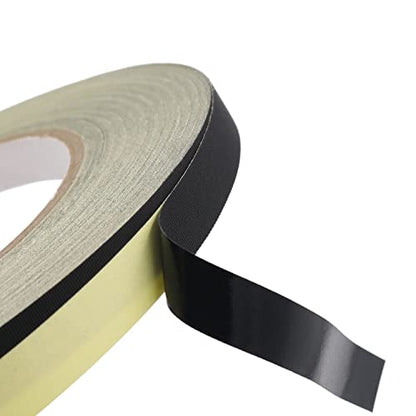 10mm x 30M (0.4in x 100ft) Black Acetate Fabric Electrical Tape - size: 10mm