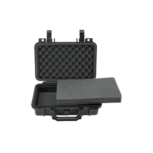 Nineleaf Water-Proof Box, with Cush- Proof Sponge, IP67 Large Waterproof Hard Case with Customizable Foam, Perfectly Protection of Camera, Drones, Lens,Equipments,11.61 x 8.66 x 3.94in,1PK