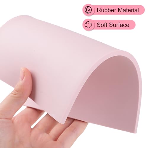 8 Pack Pale Pink Linoleum Blocks for Printmaking, 8 x 6 Inch - size: 8"x6"