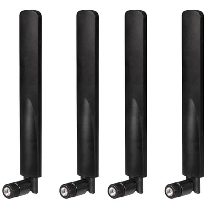 Superbat Short WiFi Antenna Dual Band 2.4GHz 5GHz RP-SMA Antenna 4-Pack - style: 4-pack