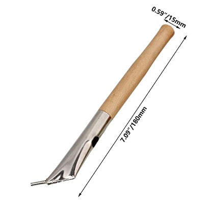 Mxfans 3pieces Printing Batik Pens Pottery Clay Sculpture Craft Wax Art Tools Set