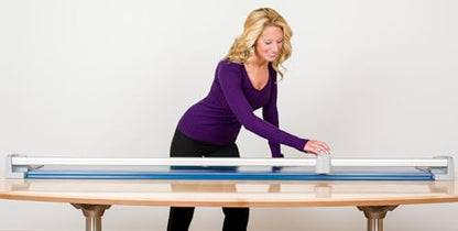 Dahle 472 Premium Rolling Trimmer, 72" Cut Length, 12 Sheet Capacity, Self-Sharpening, Automatic Clamp, German Engineered Paper Cutter - size: 72" Cut Length