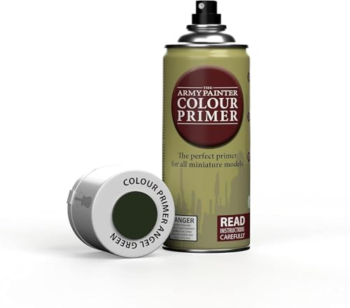 The Army Painter, Colour Primer Angel Green, 400 ml acrylic spray - color: Angel Green