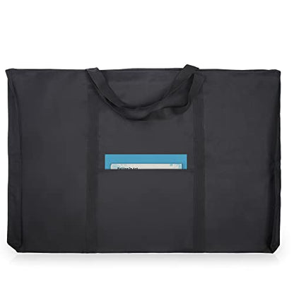 JJRING Dacron Art Portfolio Tote Bag 25'' x 37'' For 24'' x 36'' Black - size: 24''*36''