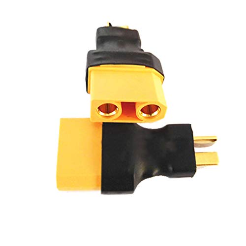 3PCS ShareGoo RC Female XT90 XT-90 Plug to Male T Plug Adapter Connector Conversion for RC Car Boat Drone Lipo NiMH Battery Charger