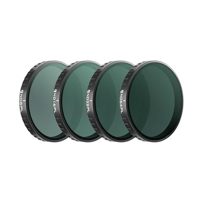 Freewell ND8/PL, ND16/PL, ND32/PL, ND64/PL Filter Set for Osmo Action 6 - style: Bright Day ND/PL Kit