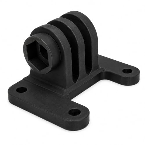 SplashNColor FPV Drone Action Camera Mount Compatible with GoPro | Compatible with Botgrinder Grinderino – Secure Screw-On Frame Bracket | Low-Profile Camera Holder for Multirotor