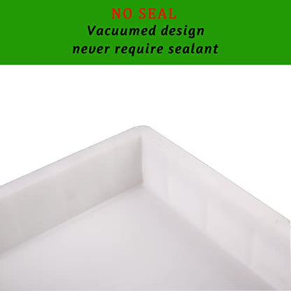 Kalinta Large Adjustable Epoxy Mold with Divider-39x19.5x3 in No-Seal Resin Mold Integrated Clamping System, Perfect for Beginners & Experienced Artists Alike - Ideal for Creative Resin Art Projects - size: 39"x19.5"x3"