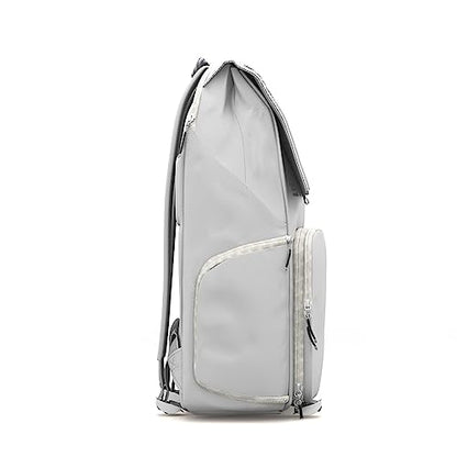 BREVITE - The Runner - Compact Camera Backpacks for Photographers - A Minimalist & Travel-friendly Photography Backpack Compatible With Both Laptop & DSLR Accessories 18L (Nimbus Gray)