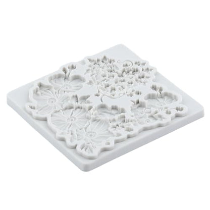 Flower Polymer Clay Molds Daisy Flower Heart Silicone Mold - color: Style K