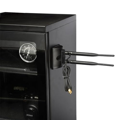 Eightwood Dual Band RP-SMA WiFi Antenna with 2-Pack SMA Male Adapter