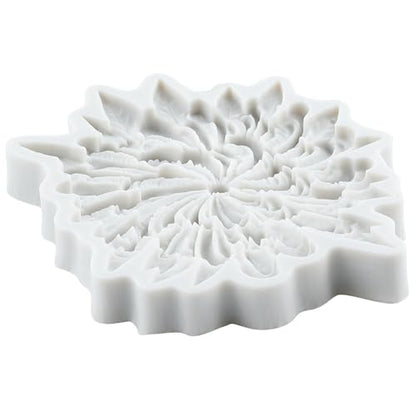 Flower Polymer Clay Mold Chrysanthemum Flower Silicone Molds - color: Style D